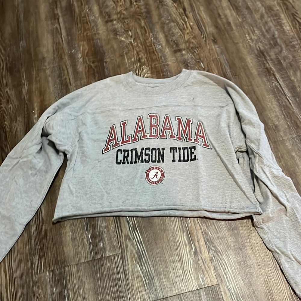 cropped Alabama long-sleeve tee